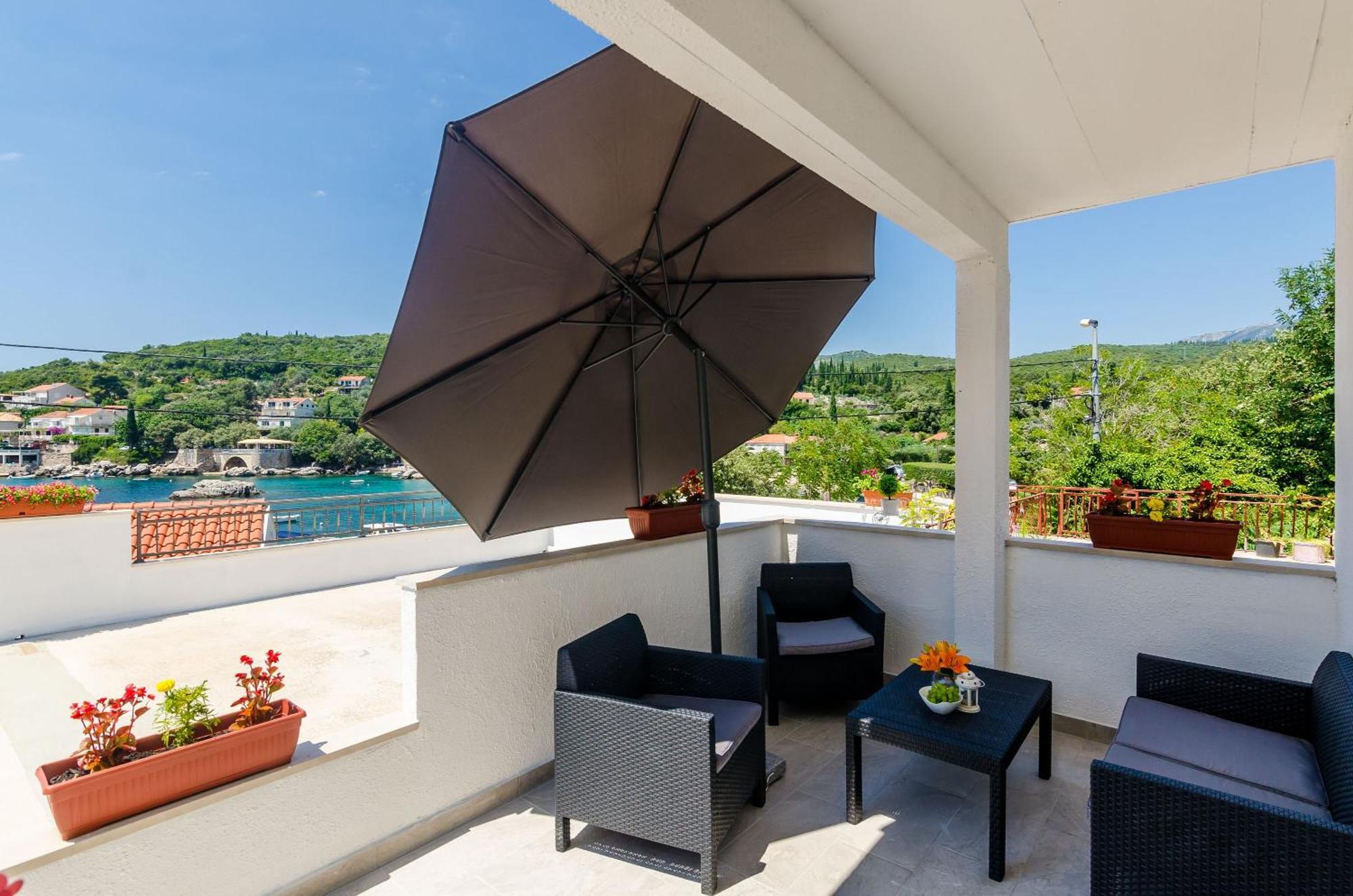 Mata Family Apartments Molunat Quarto foto
