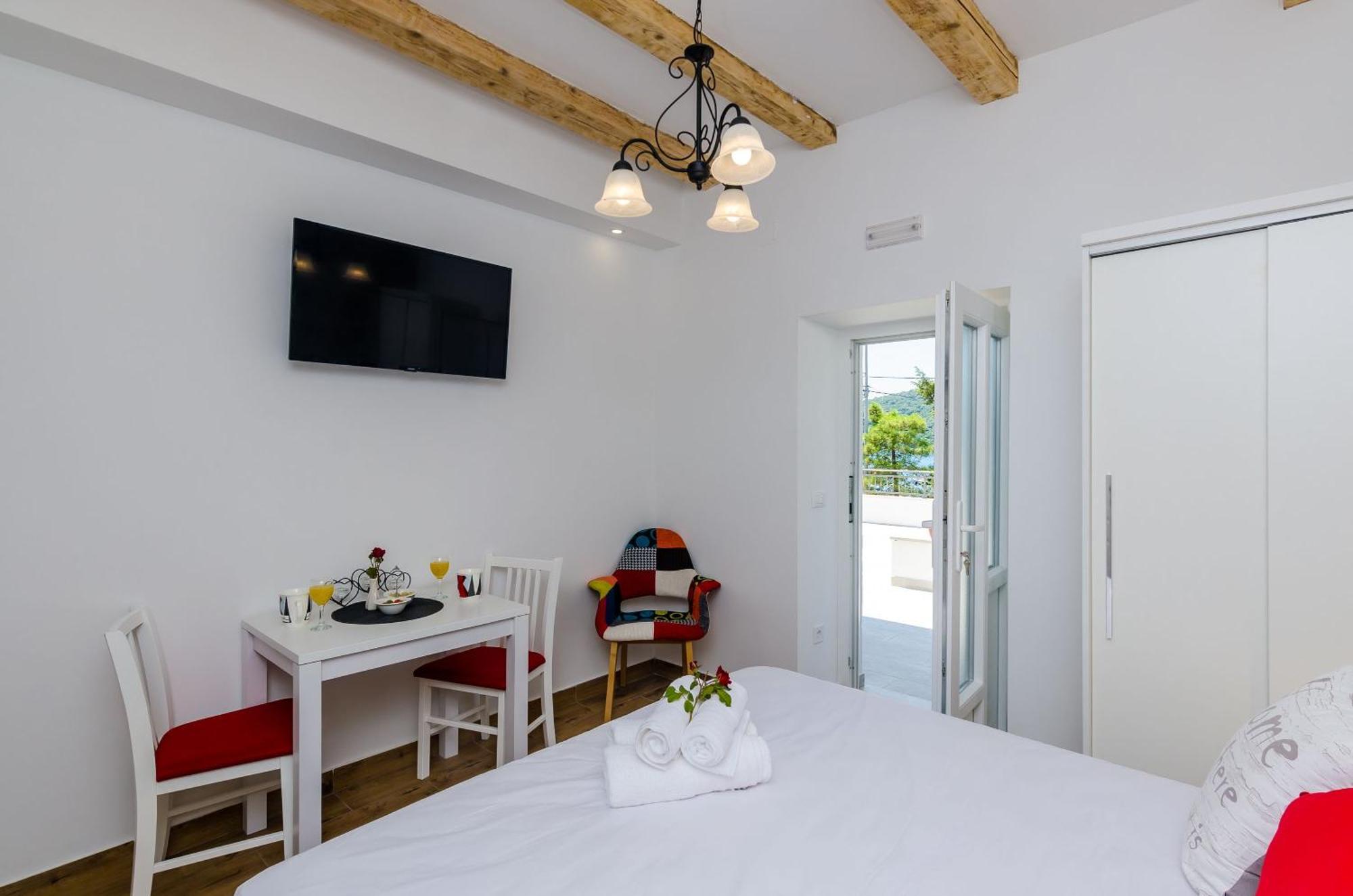 Mata Family Apartments Molunat Quarto foto