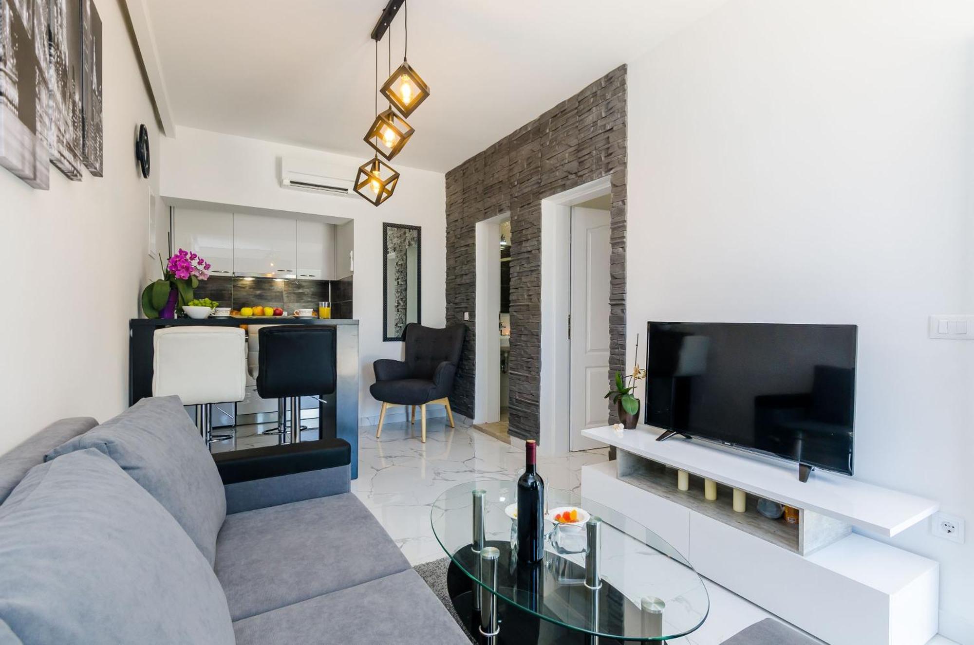 Mata Family Apartments Molunat Quarto foto