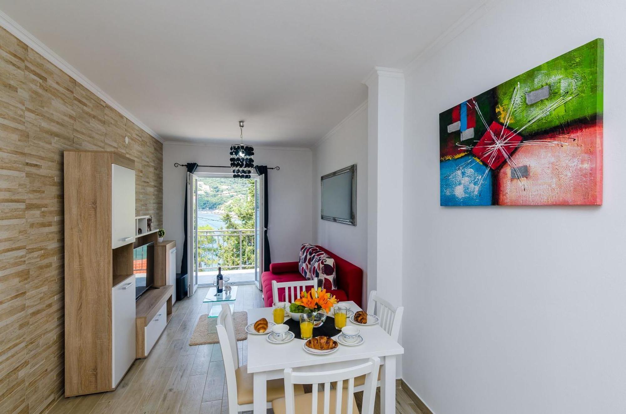 Mata Family Apartments Molunat Quarto foto