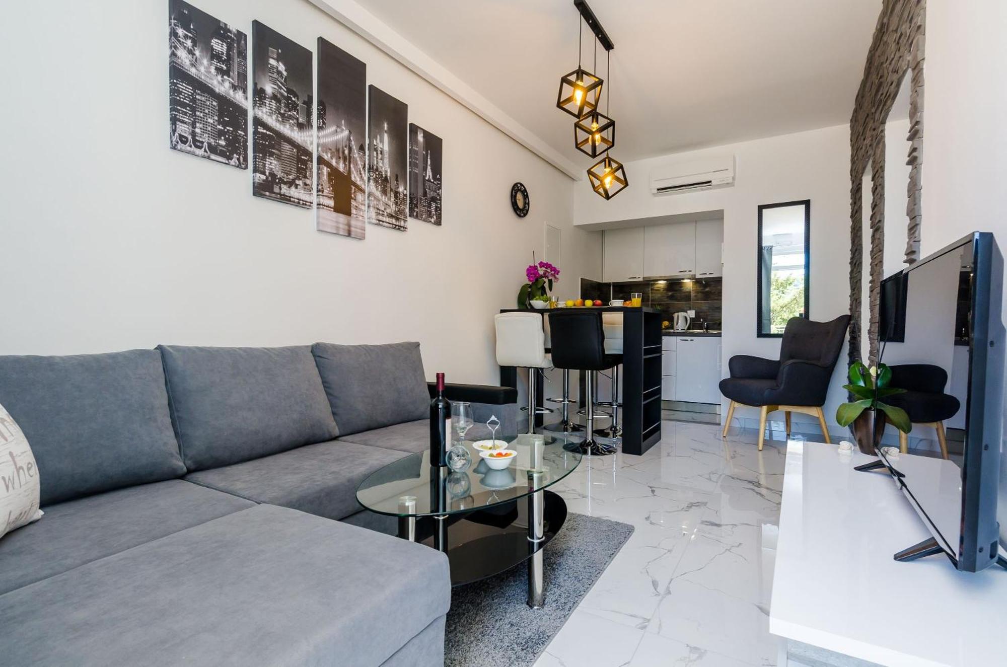 Mata Family Apartments Molunat Quarto foto