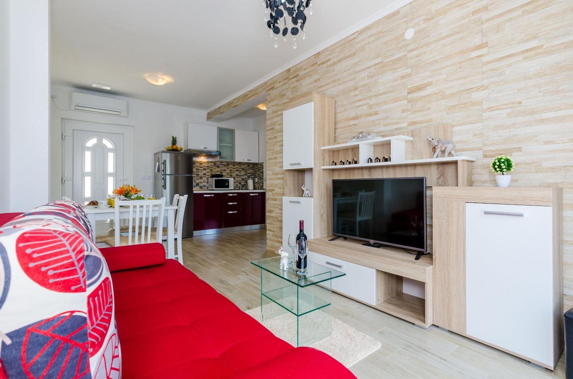 Mata Family Apartments Molunat Quarto foto